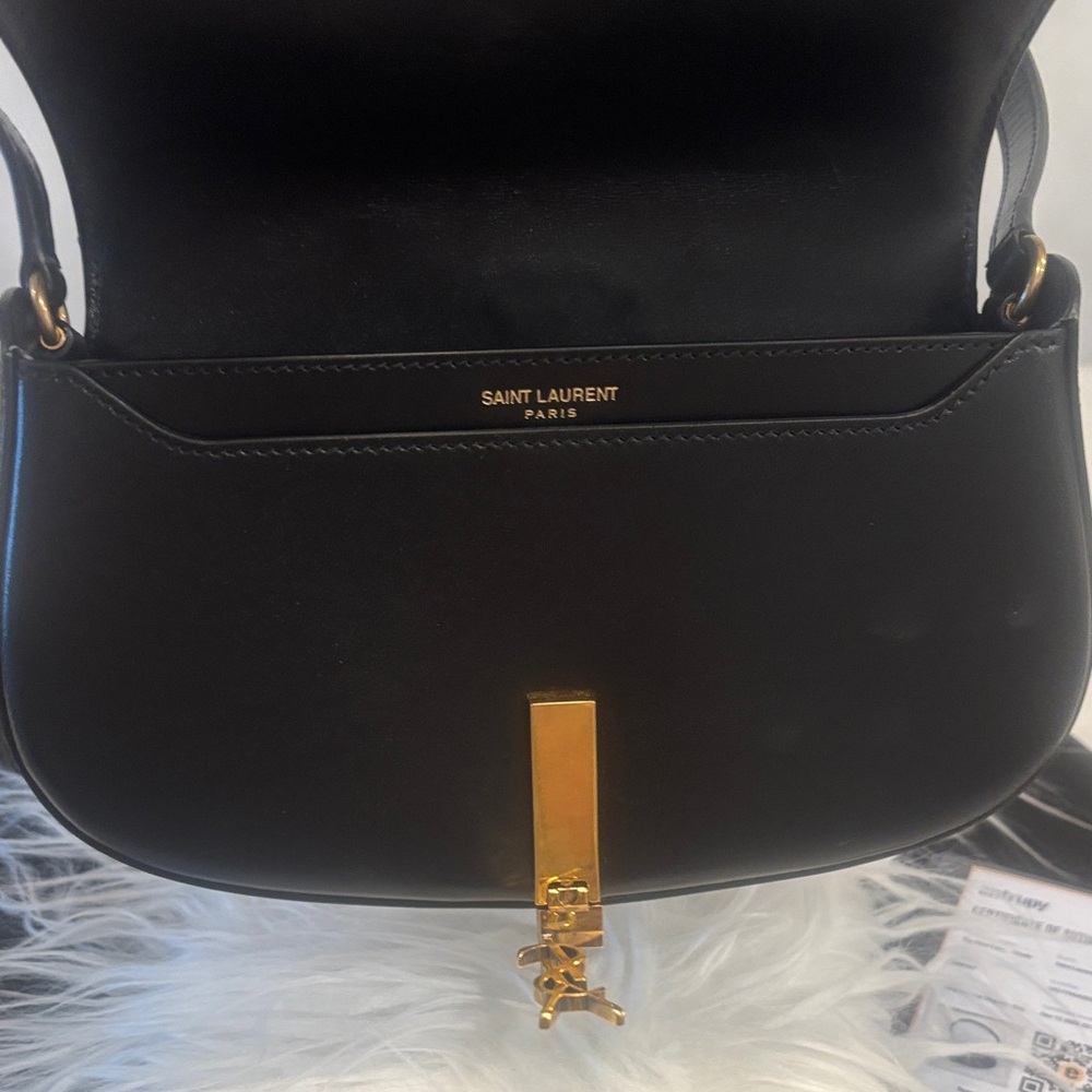 Saint Laurent Voltaire Calfskin Mini Shoulder Bag - Picture 6 of 9